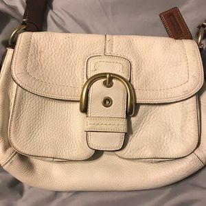 Coach leather purse